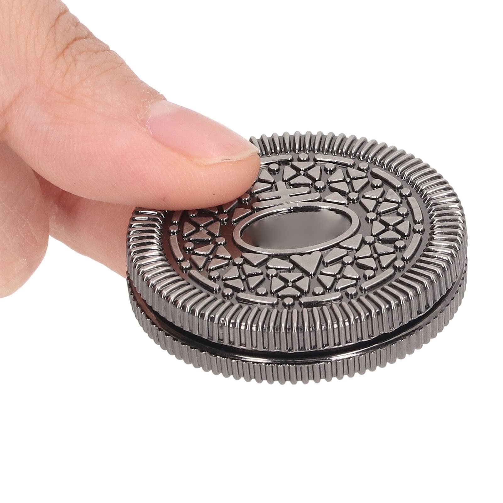 SALALIS Metal Haptic Coins Fidget Slider Fidget Clicker